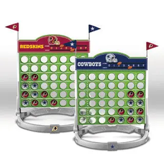 Connect 4 NFL Edition: Cowboys vs. Redskins Strategy Game