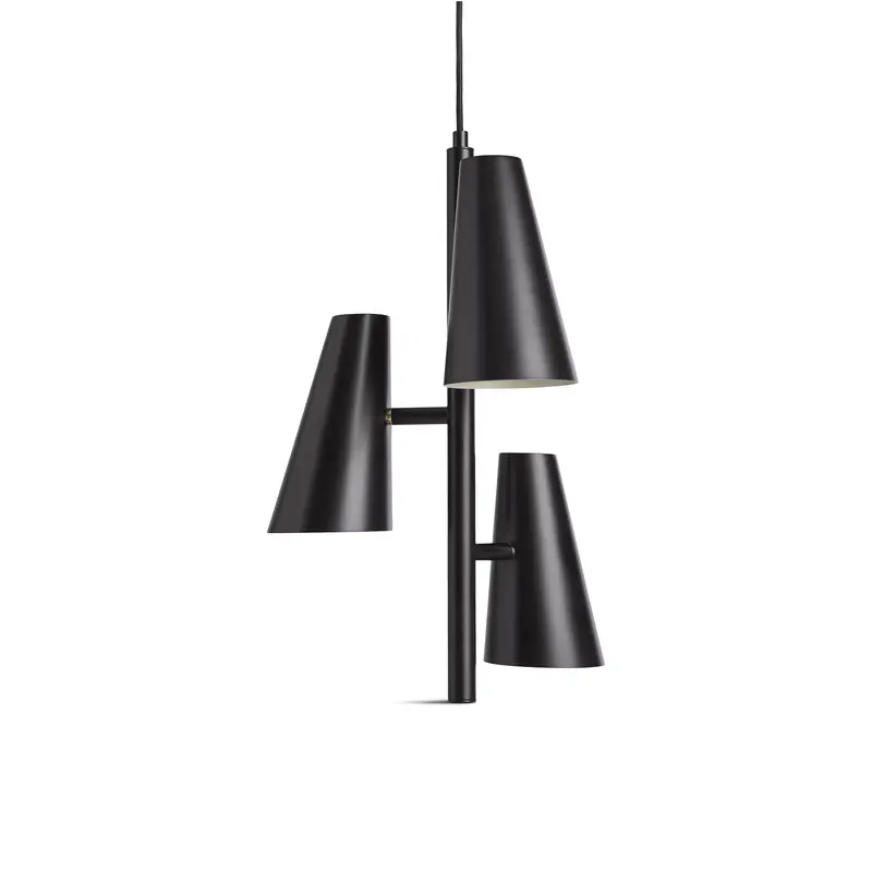 Cono Three-Bulb Pendant Lighting Fixture