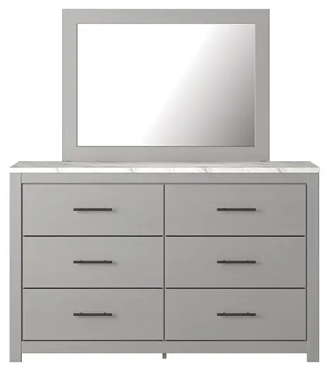 Cottonburg Dresser with Matching Mirror