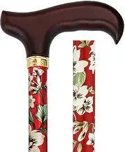 Crimson Beauty Standard Adjustable Walking Cane – Scratch & Dent Special