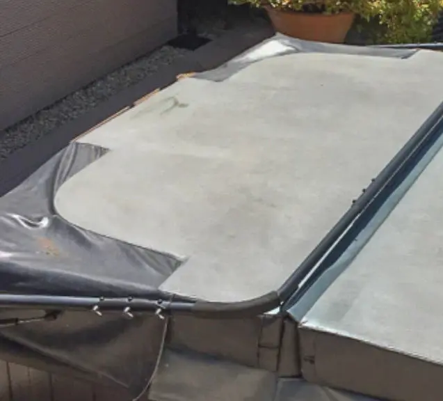 Custom Dynasty Hot Tub Cover with Speaker Cutouts