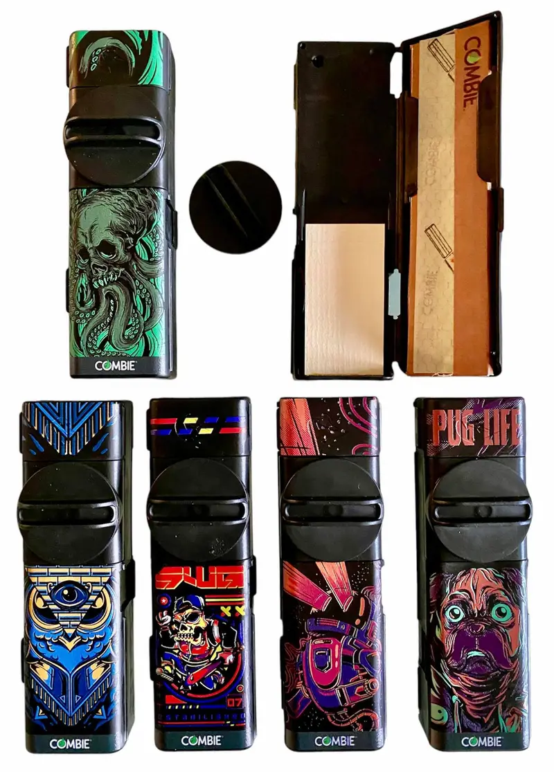 Dark Monsters Themed 6-in-1 Portable Grinder