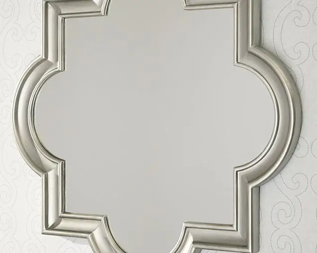 Desma Sleek Round Accent Mirror