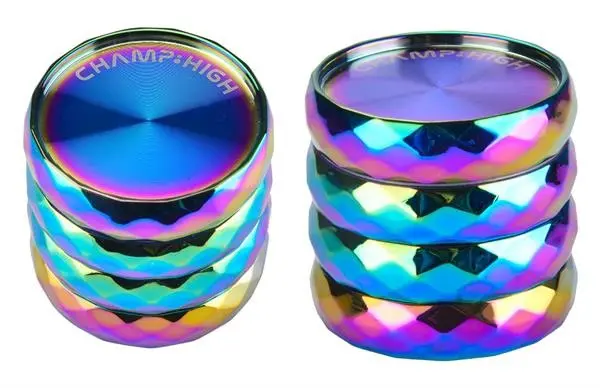 Diamond Rainbow Acrylic Grinder – 38mm × 42mm