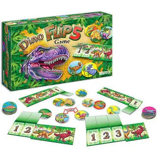 Dino Flip Five Strategy Game