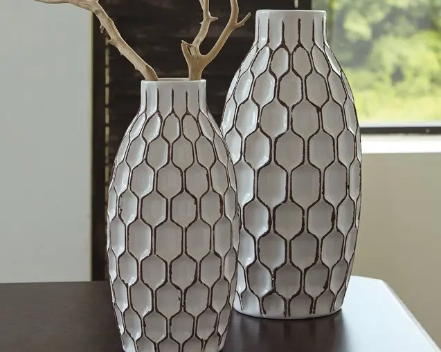 Dionna Artisan-Style Vase Set (2 pcs)