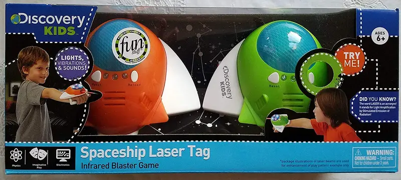 Discovery Kids Spaceship Laser Tag Set – Interactive Sci-Fi Play