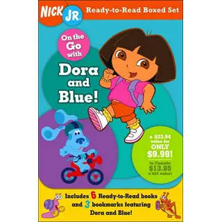 Dora & Blue On-the-Go Boxed Story Set