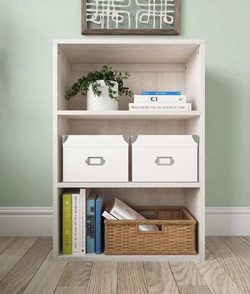 Dorrinson 36-Inch Open Bookcase