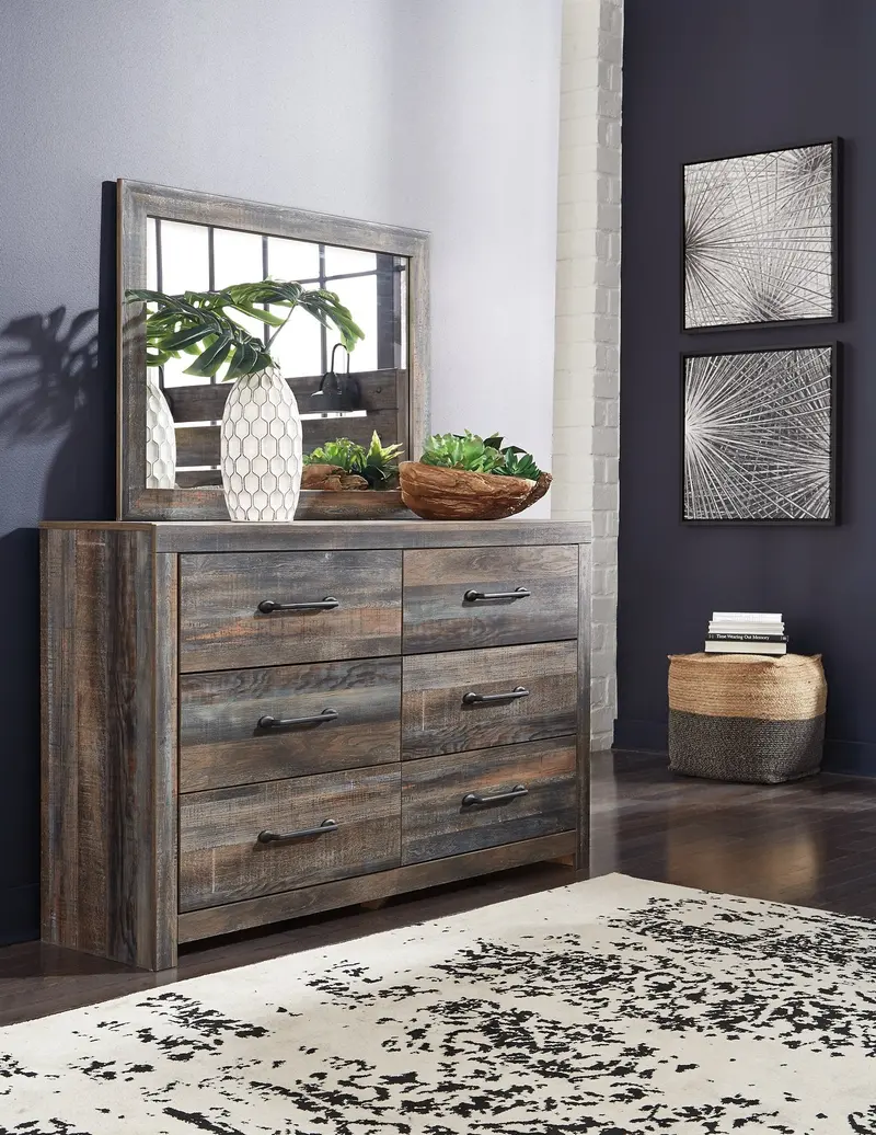 Drystan Matching Dresser and Wall Mirror Set