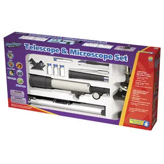 Dual-Purpose Telescope and Microscope Combo Kit