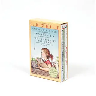 E.B. White’s Literary Trio: Charlotte’s Web, Stuart Little, and The Trumpet of the Swan Box Set