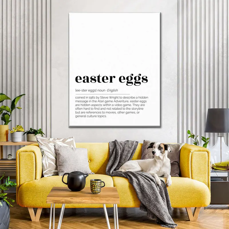 Easter Egg Symbolism Wall Art