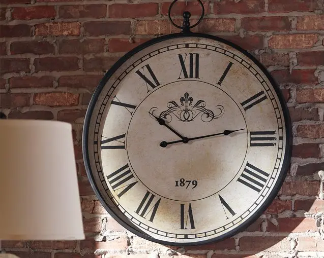Elegant Wall-Mounted Decorative Clock – Augustina Design