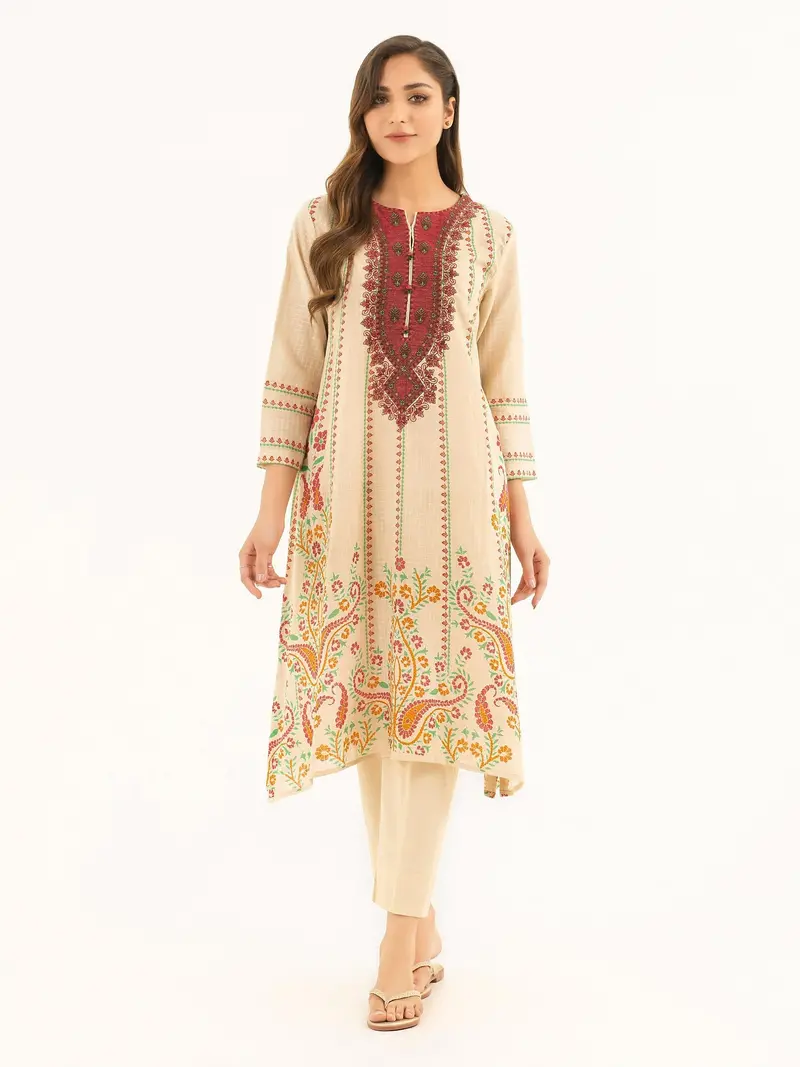 Embroidered Lawn Shirt – Premium Detailing