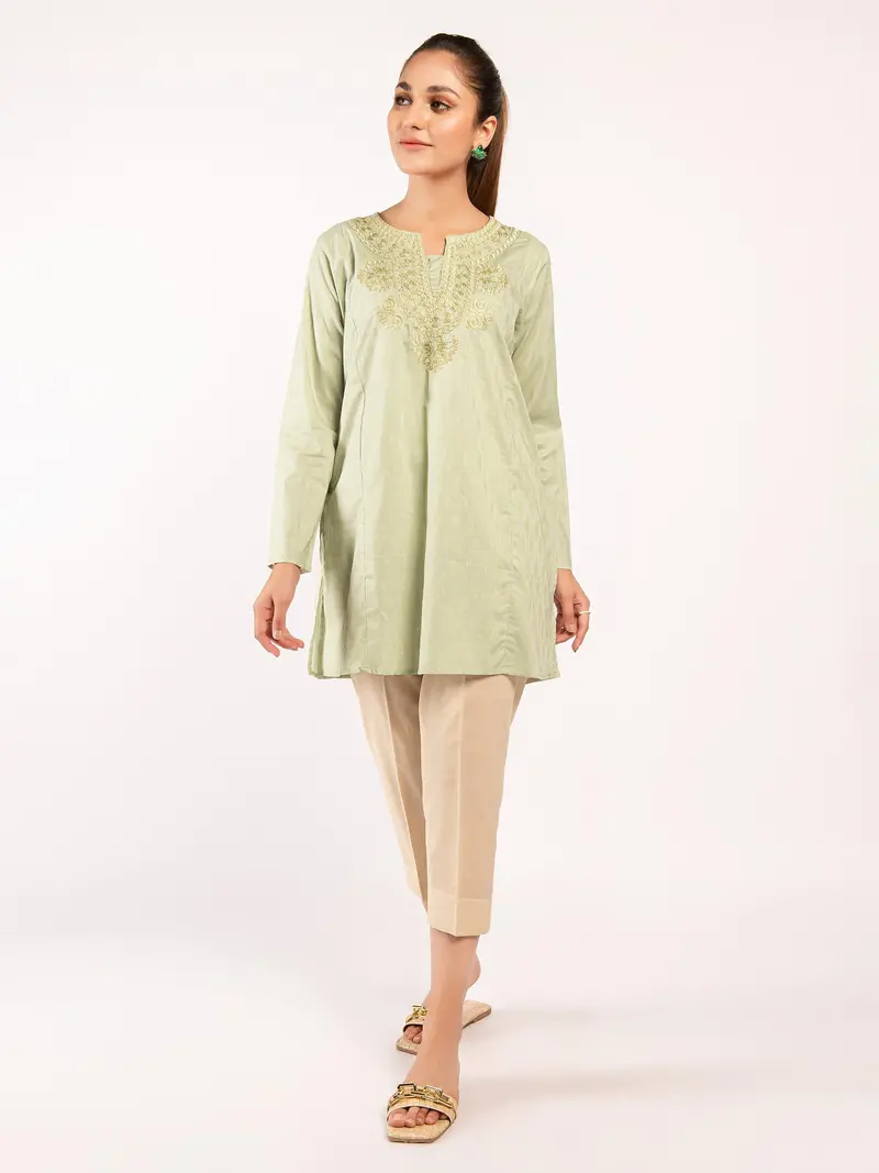 Embroidered Standalone Top