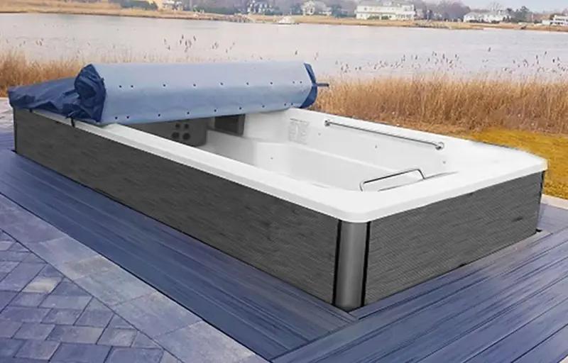 End-to-End Custom Swim Spa Cover