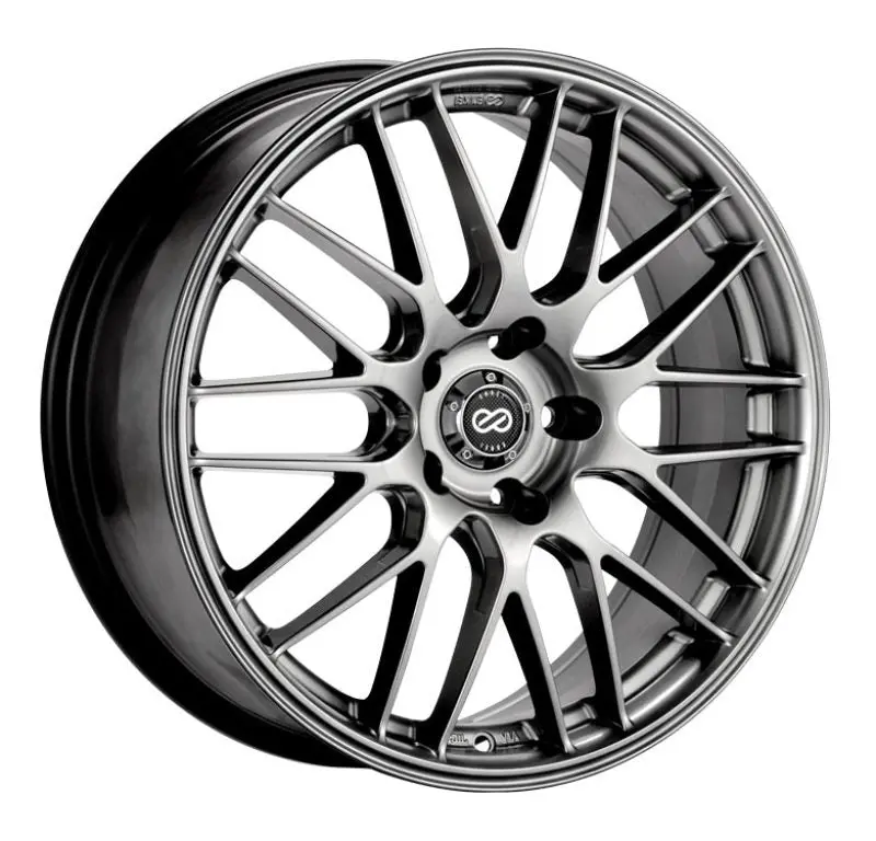 Enkei EKM3 18×7.5 Hyper Silver Alloy Wheel — 5×100 Bolt Pattern, 45mm Offset, 72.6mm Hub Bore