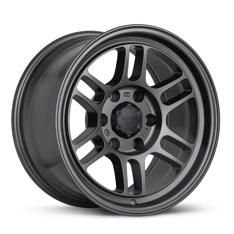Enkei RPT1 16×8 Matte Dark Gunmetal Wheel – 6×139.7 Bolt Pattern, +0 Offset, 108.5mm Hub Bore