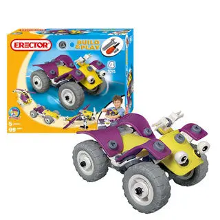 Erector Build & Play All-Terrain Vehicle Kit