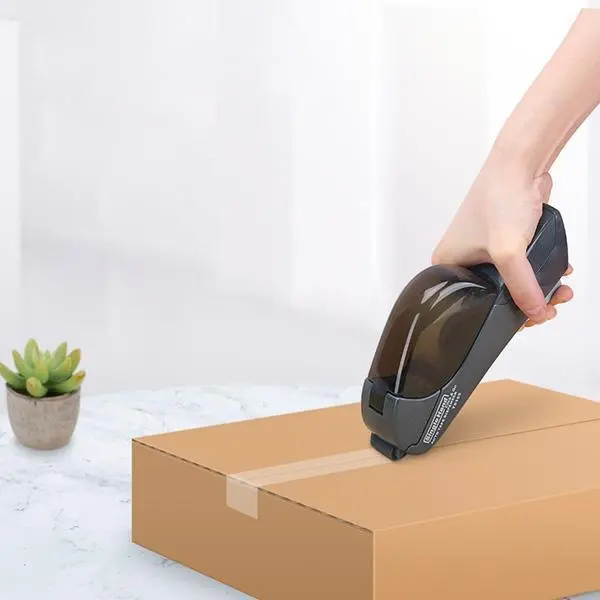 Ergonomic Handheld Tape Dispenser for Auto-Dispensing