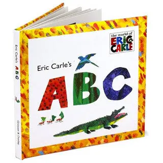 Eric Carle’s ABC Book – Alphabet Learning Adventure with Vibrant Art