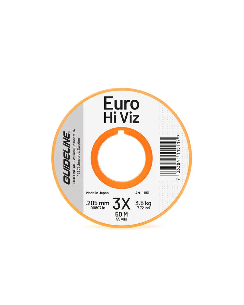 Euro-Style High-Visibility Monofilament Fishing Line
