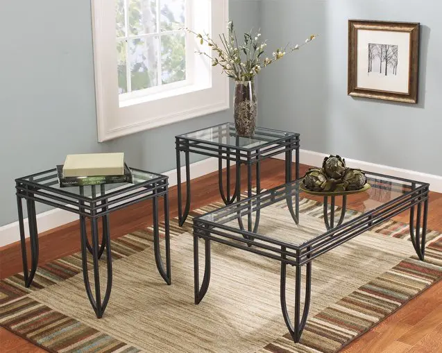 Exeter Nesting Coffee Table Set (3 Pieces)