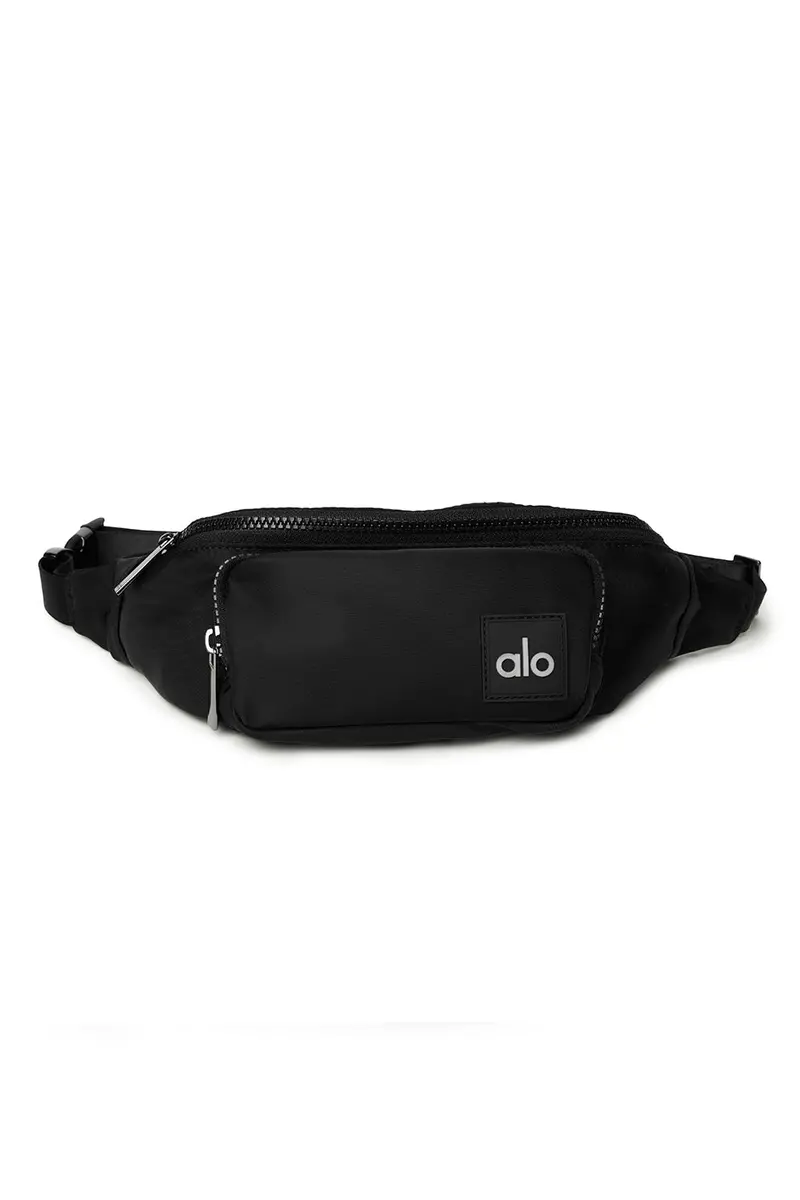 Explorer Adjustable Fanny Pack in Black