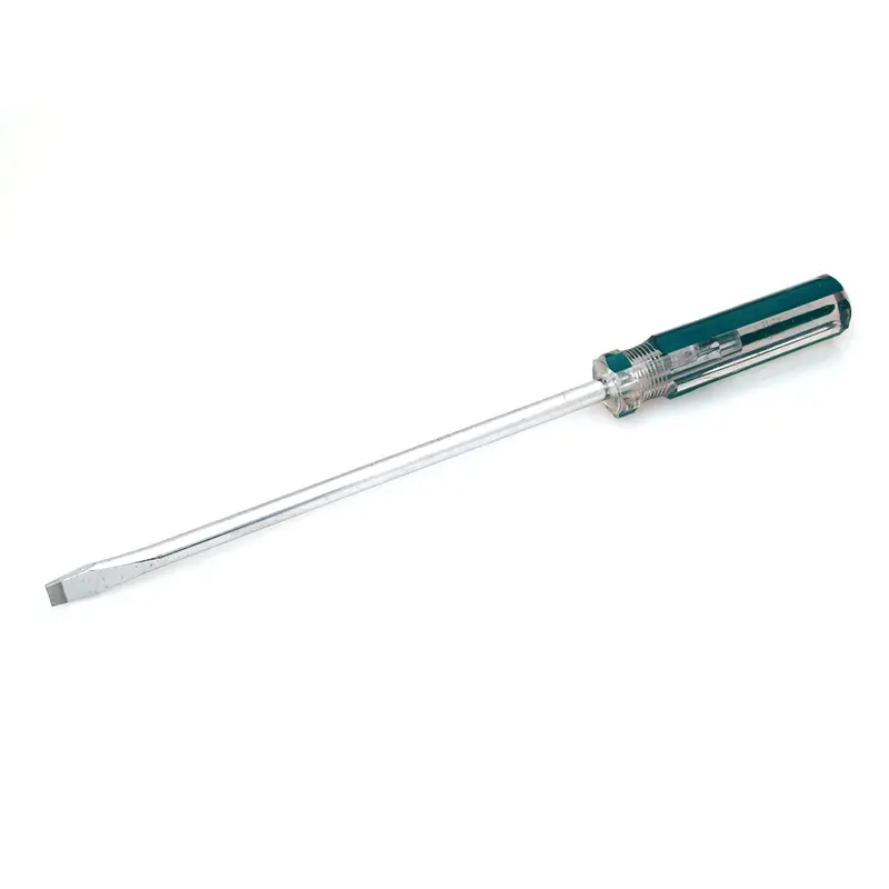 Extra-Long Flat Screwdriver – 8mm x 200mm Slotted Industrial Tool