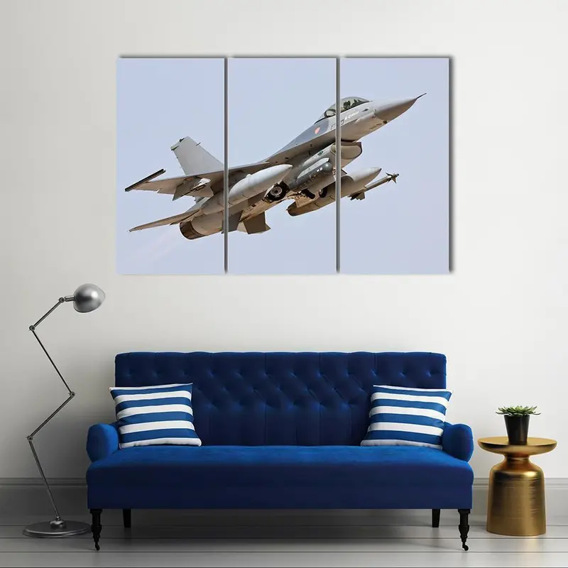 F-16 Fighting Falcon Launch Canvas Print