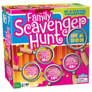 Family Scavenger Hunt Outdoor Activity Kit