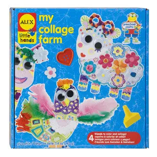 Farm-Themed Collage Craft Set