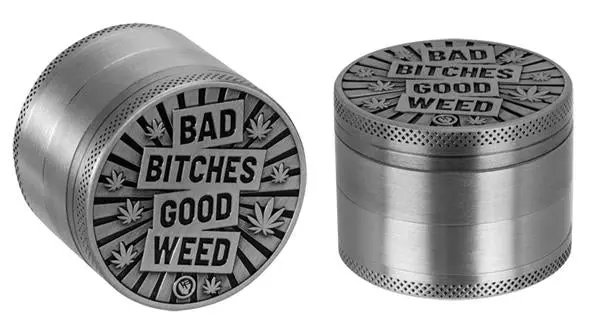 FIRE-FLOW 3D Grinder: ‘Bad Bitches Good Weed’