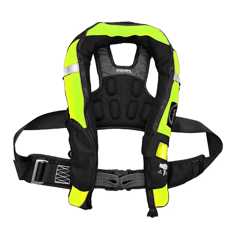 First Watch FW-40PRO Ergonomic Auto-Inflating PFD – High-Visibility Yellow