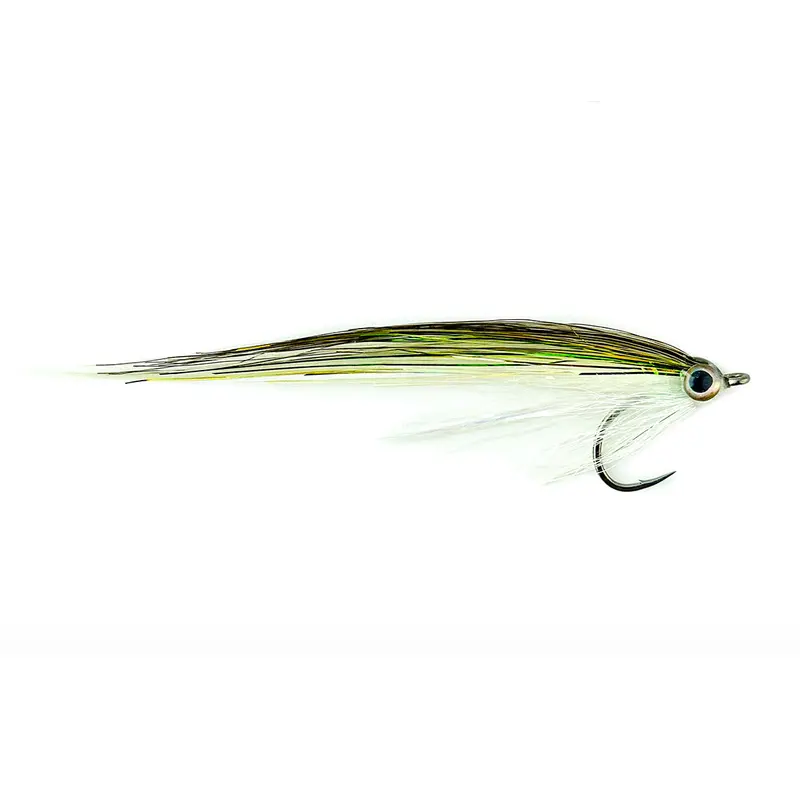 Flashbait Fly – White Reflective Design