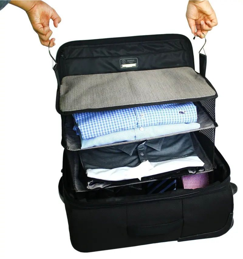 Four-Tier Collapsible Travel Packing Cubes Set