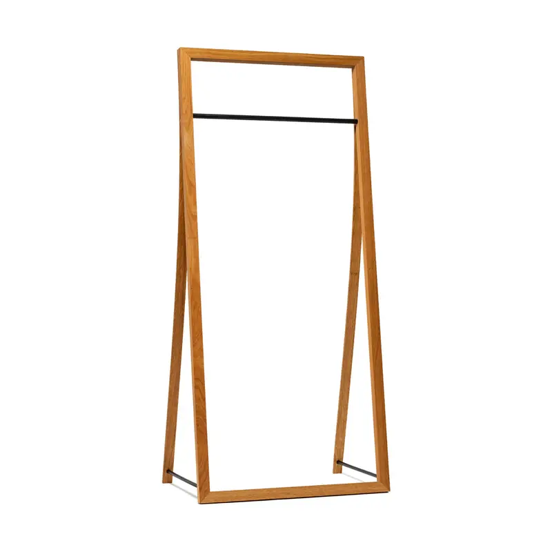 Framed Vertical Clothing Hanger for Hallways