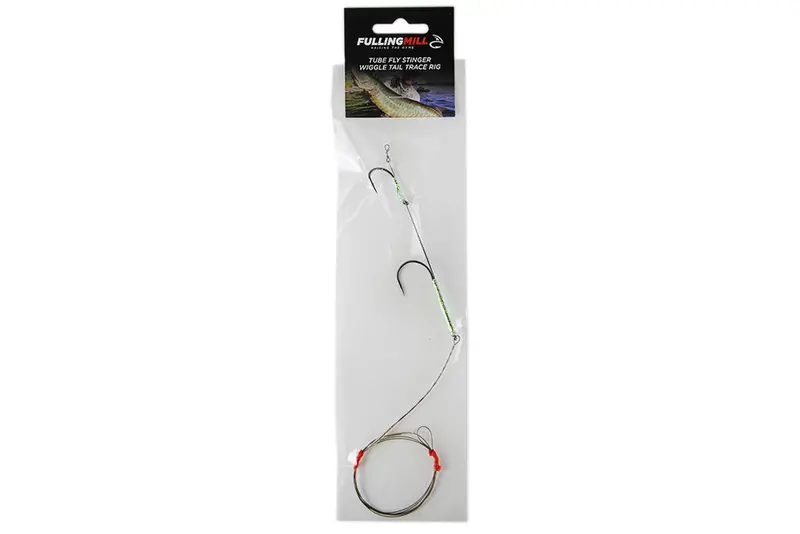 Fulling Mill Tube Fly Stinger Rig with Wiggle Tail Trace