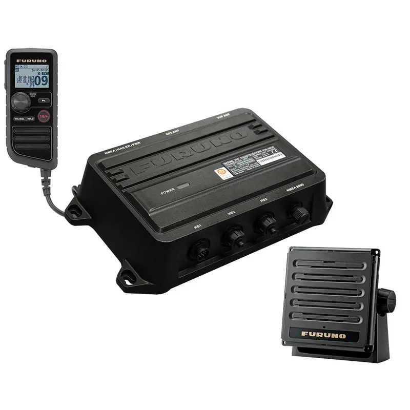 Furuno FM4850 VHF Radio Black Box with GPS, AIS, DSC, and Loudhailer