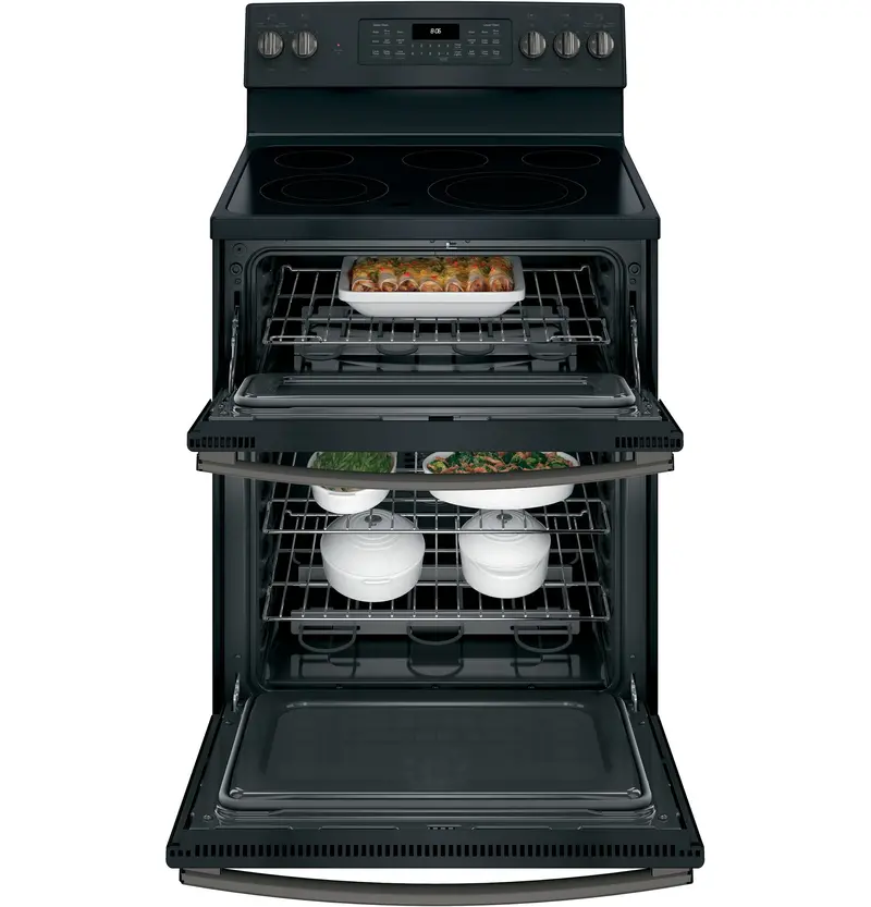 GE 30-Inch Freestanding Electric Double Oven Convection Range