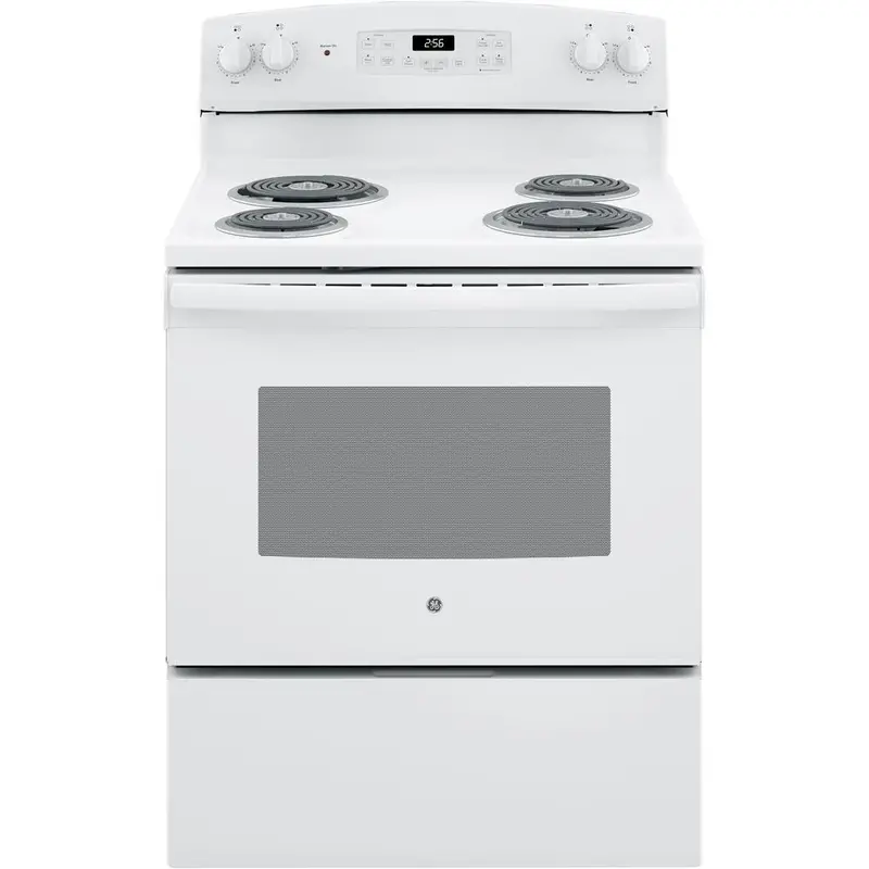 GE 30-Inch Freestanding Electric Range with Even Bake
