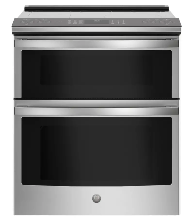 GE Profile 30-Inch Smart Slide-In Double Oven Convection Range