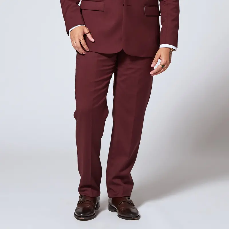Georgie Burgundy Dress Pants