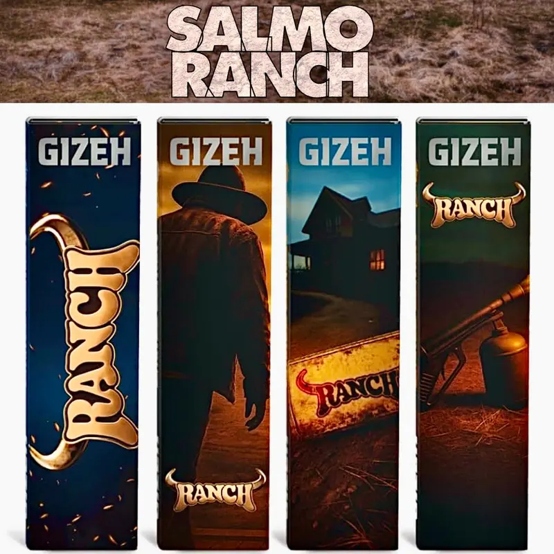 Gizeh Extra-Fine KS Slim Rolling Papers + Filter Tips for Salmo