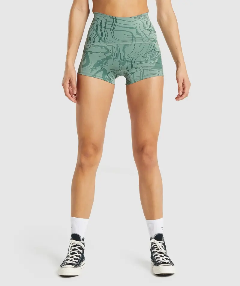 GS Power Support Training Shorts – Emerald Green