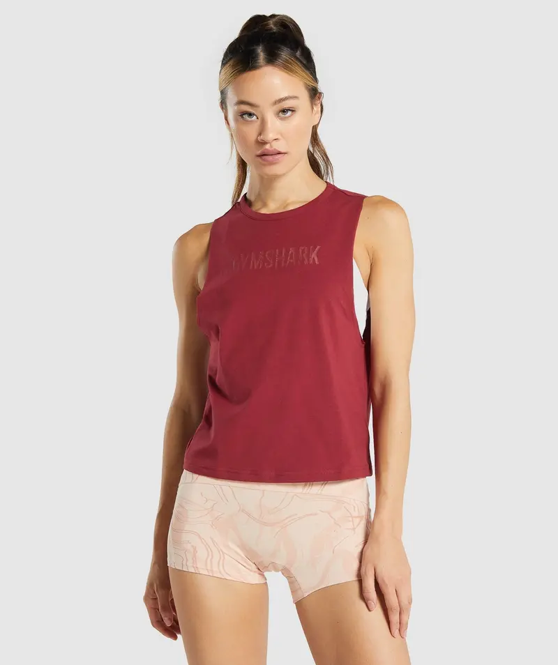 GS Power Tank in Burgundy