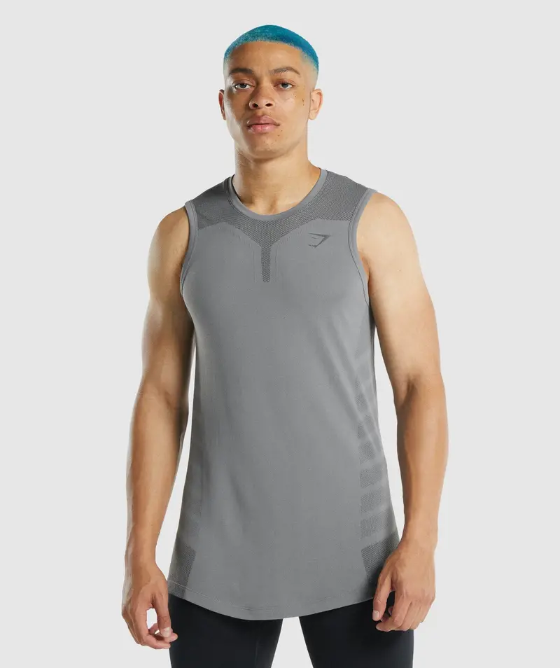 Gymshark 315 Training Tank in Smokey Grey