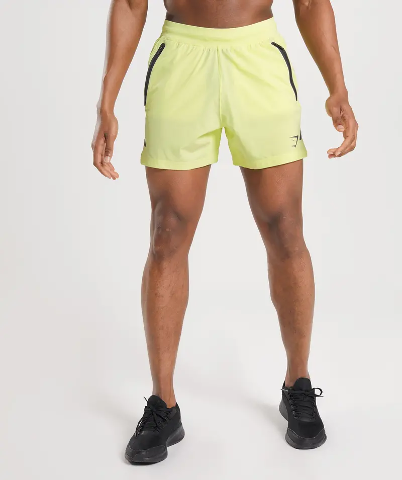 Gymshark Apex 5-Inch Performance Running Shorts – Firefly Green