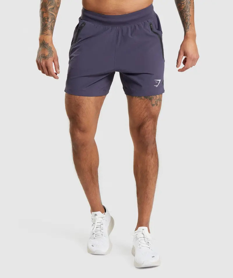 Gymshark Apex 5-Inch Performance Running Shorts – Rich Purple